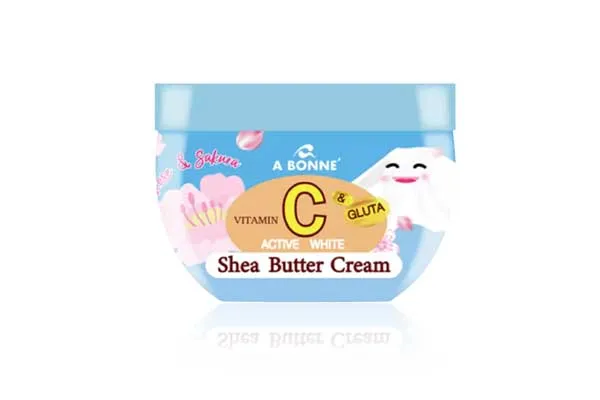 A BONNE' Sheabutter Cream, Vitamin C Active White - 300 g
