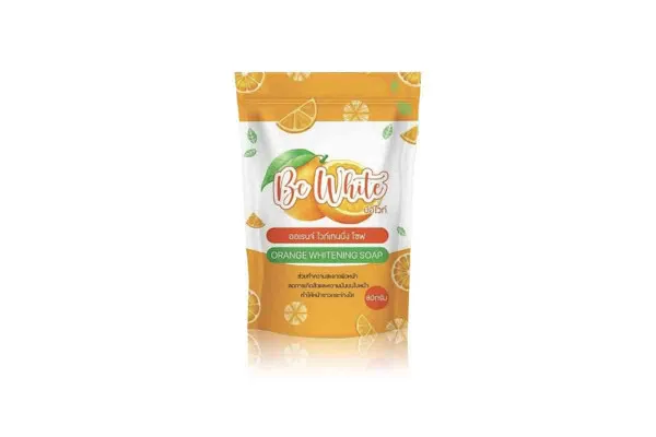 BE WHITE Orange Whitening Soap - 80 g