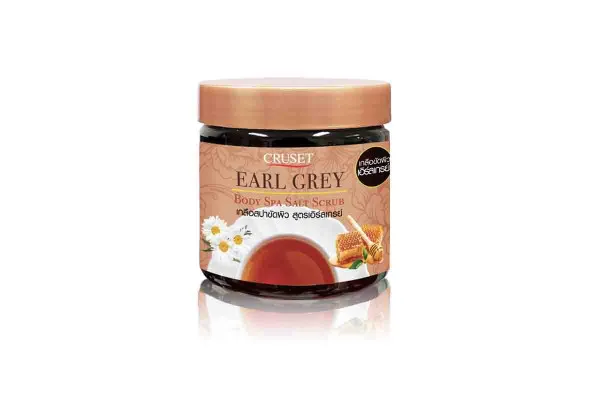 CRUSET Body Spa Salt Scrub, Earl Grey - 700 g