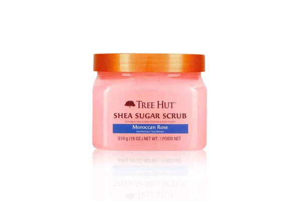 TREE HUT Shea Sugar Scrub, Moroccan Rose  - 510 g