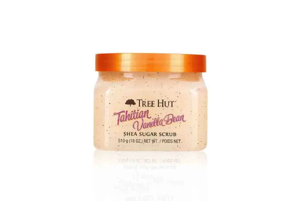 TREE HUT Shea Sugar Scrub, Tahitian Vanilla Bean - 510 g