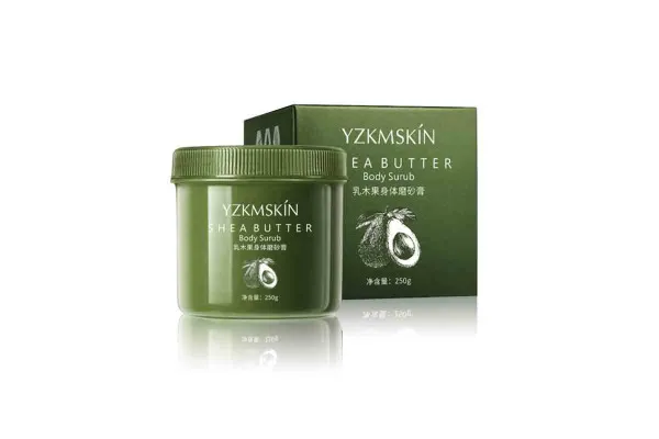 YZKMSKIN Shea Butter Body Scrub