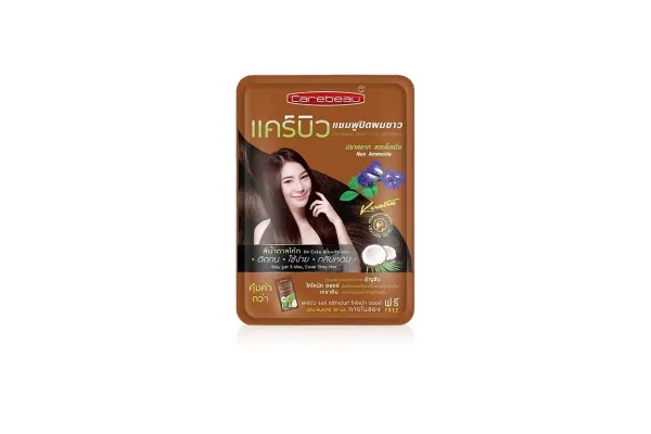 CAREBEAU Hair Color Shampoo , Coke Brown - 20 ml