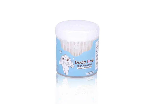 DODOLOVE Big Cotton Buds - 110 pcs