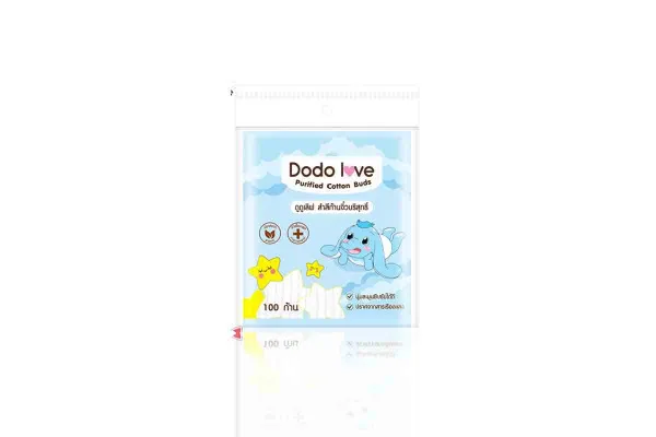 DODOLOVE Purified Cotton Buds - 100 pcs