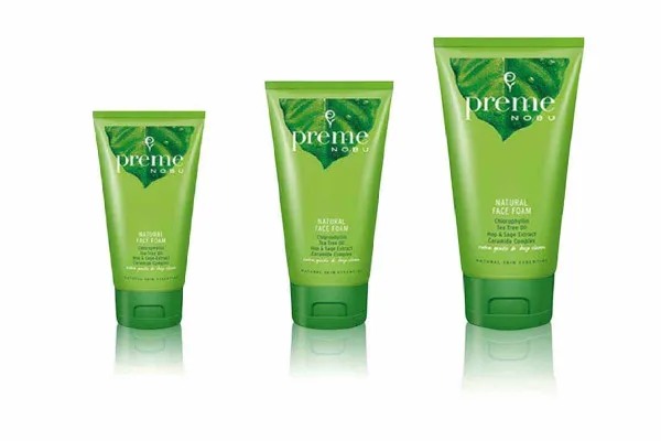 PREME NOBU Natural Face Foam for Oil Control and Reduce Acne