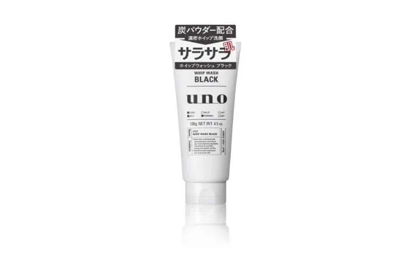 UNO Facial Whip Wash, Black - 130 g