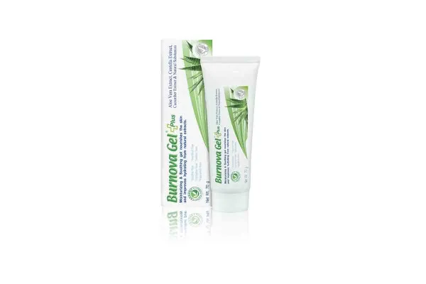 BURNOVA Aloe Vera Gel Plus, Heat & Sun Sensitive (Green) - 70 g