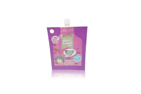 FACY Whitening Gluta BB & CC Cream 2 in 1, Pink - 10 g