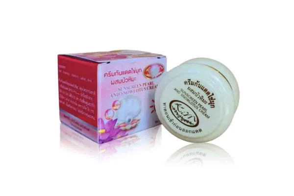 KIM Sunscreen Pearl and Snow Lotus Cream - 20 g