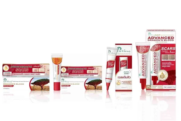 PURICAS Dragon's Blood Scar & Anti Acne Gel