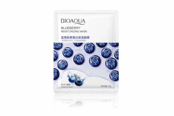 BIOAQUA Moisturizing Mask, Blueberry - 25 g