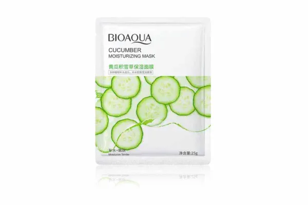 BIOAQUA Moisturizing Mask, Cucumber - 25 g