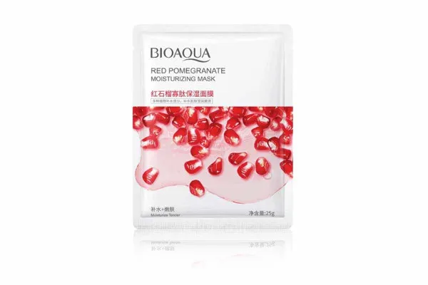 BIOAQUA Moisturizing Mask, Red Pomegranate - 25 g