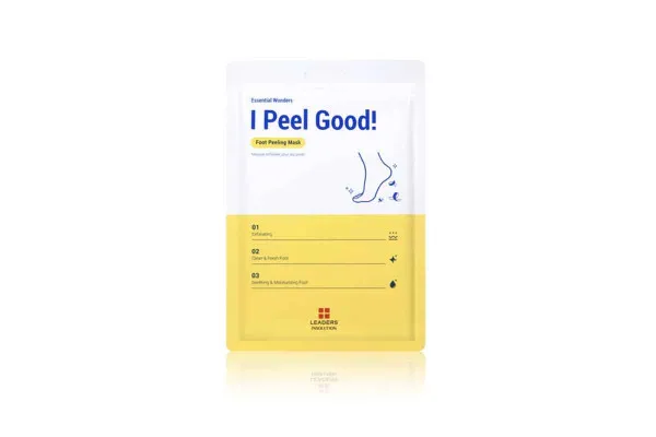 LEADERS Insolution Foot Peeling Mask - (1 pair/40 ml)