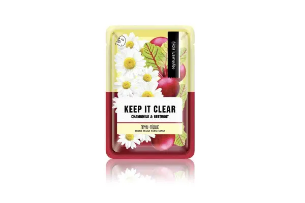 MYU-NIQUE Keep It Clear (Chamomile & Beetroot) Mask - 25 g
