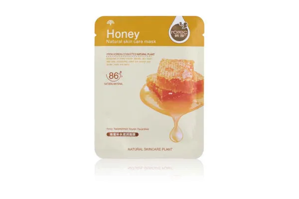 ROREC HOREC Natural Skin Care Mask, Honey - 30 g