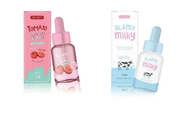 BLAMY, Tomato Booster & Milky Brightening Serum