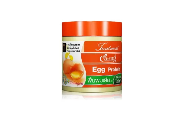 CARING Hair Treatment, Egg Protein (Orange) - 250 g 