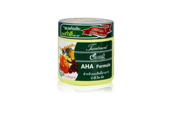 CARING Hair Treatment, AHA (Green) - 250 g