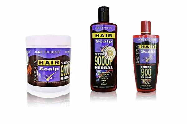 JAME BROOK's Hair Wax, Shampoo, and Hair Tonic