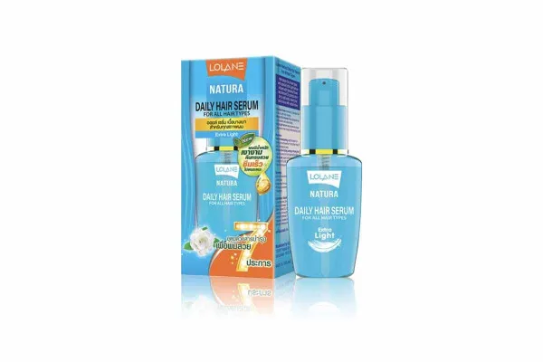 LOLANE Natural Daily Hair Serum, For All Hair Type (Pale Blue) - 50 ml