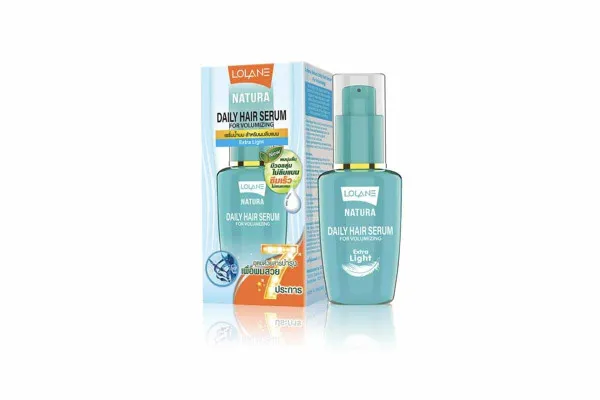 LOLANE Natural Daily Hair Serum, For Volume Hair (Milky Blue) - 50 ml