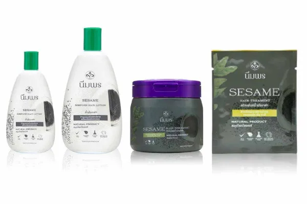 NIMPORN Sesame Hair Lotion & Hair Treatment