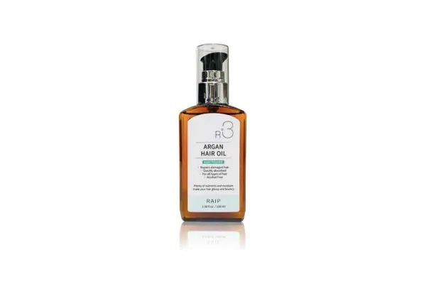 RAIP R3 Argan Hair Oil, Baby Powder (Green) - 100 ml