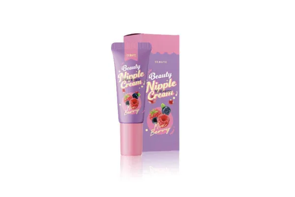 CORIKO Debute Lady Nipple Cream, Mix Berry - 7 g