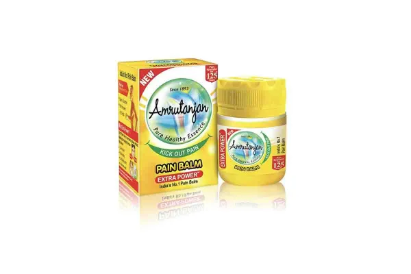 AMRUTANJAN Pain Balm, Extra Power Aromatic Action - 10 g