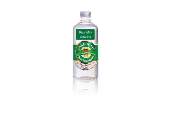 CAREBEAU Body Massage Oil, Rice Milk - 450 ml