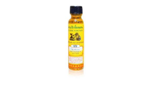 TA-PEE-YIM-NON Massage Oil, Yellow - 24 ml