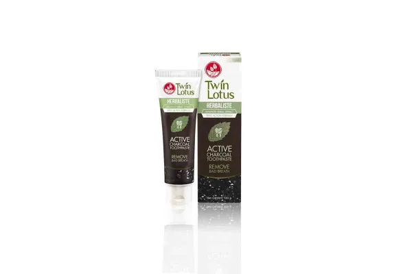  TWIN LOTUS Active Charcoal Toothpaste - 100 g