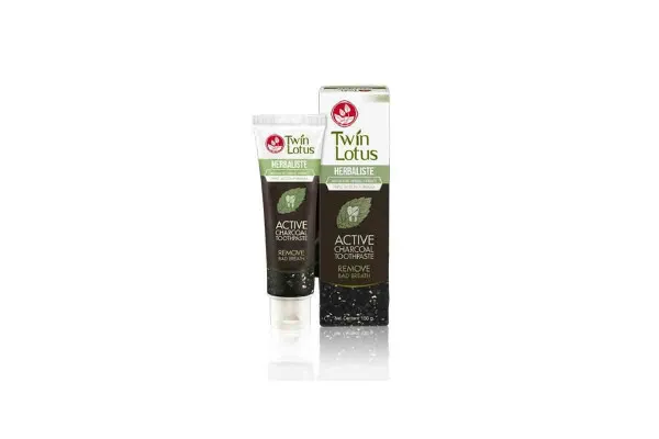  TWIN LOTUS Active Charcoal Toothpaste - 150 g