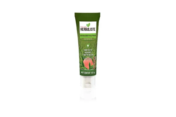 TWIN LOTUS Tooste Paste, Green Tea Matcha & Peach - 150 g