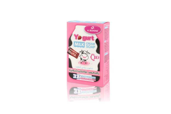 A BONNE' Cream Soap, Yoghurt Milk - 90 g