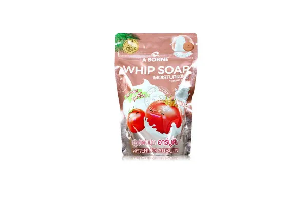 A BONNE' Whip Soap, Moisturizing Tomato & Milk - 100g 
