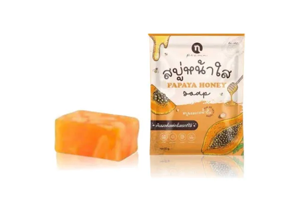 N-PREMA, Papaya Honey Soap - 60 g