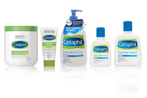 CETAPHIL Moisturizing Cream and Gentle Skin Cleanser