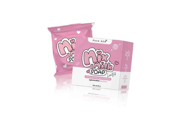 POND ACR Mix Milk Mask Scrub Soap - 30 g