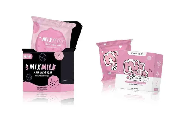 POND ACR Mix Milk Mask Scrub Soap