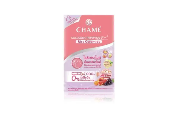CHAME Hydrolyzed Collagen Tripeptide Plus, Rice Ceramide - 150 g 