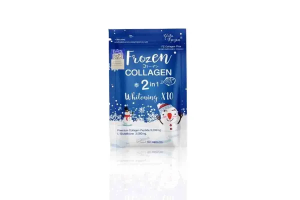 FROZEN Collagen 2 in 1 Whitening x 10 - 60 capsules