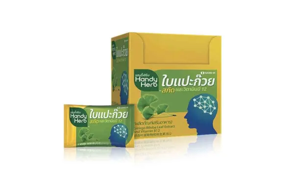 HANDY HERB, Ginkgo Extract - 2 capsules