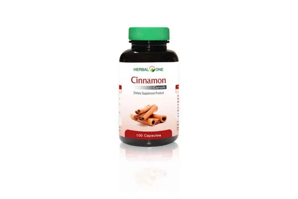 HERBAL ONE Cinnamon - 100 capsules
