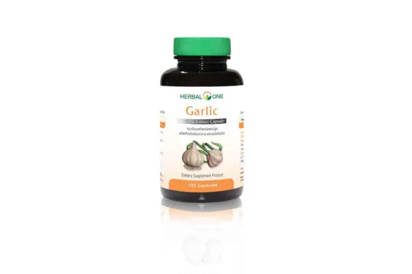 HERBAL ONE Garlic  - 100 capsules