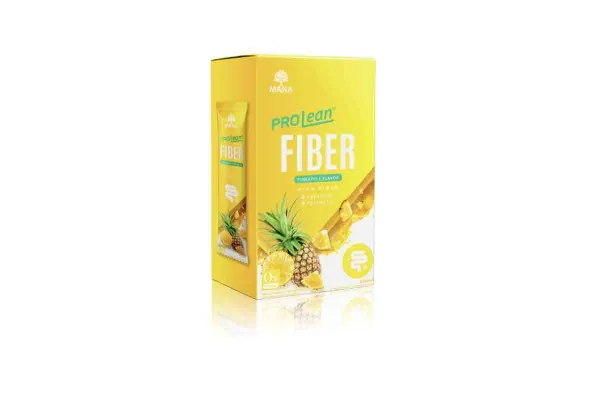 MANA Prolean Fiber Powder Drink, Pineapple Flavor - 15 g x 5 sachets