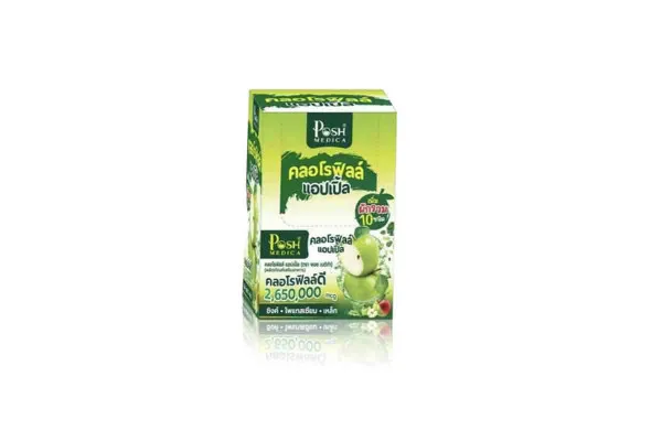 POSH MEDICA Chlorophyll Apple - 20g x 6 sachets