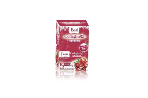POSH MEDICA Collagen C Pomegranate - 18g x 6 sachets
